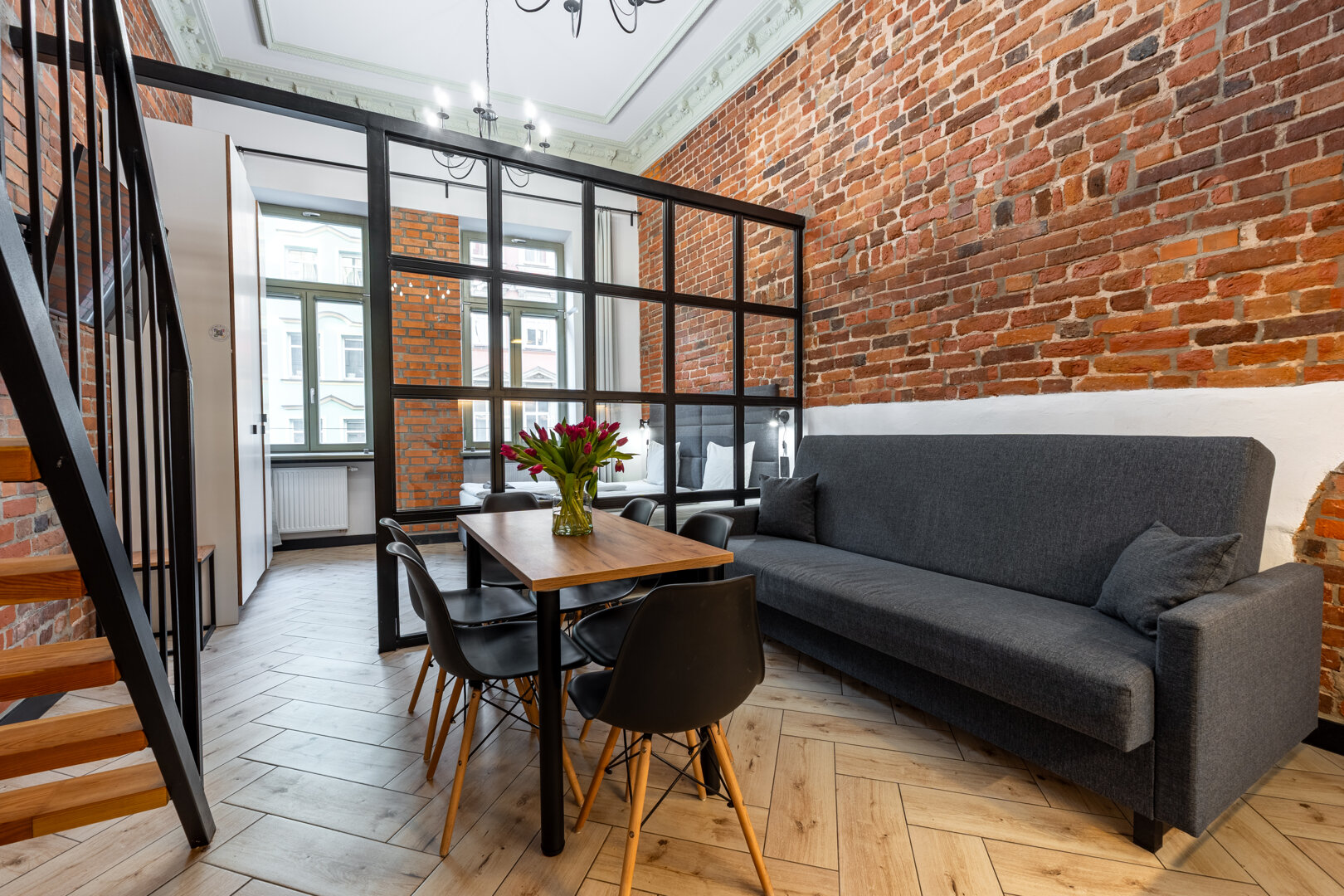 Apartament  Deluxe  z widokiem na miasto
